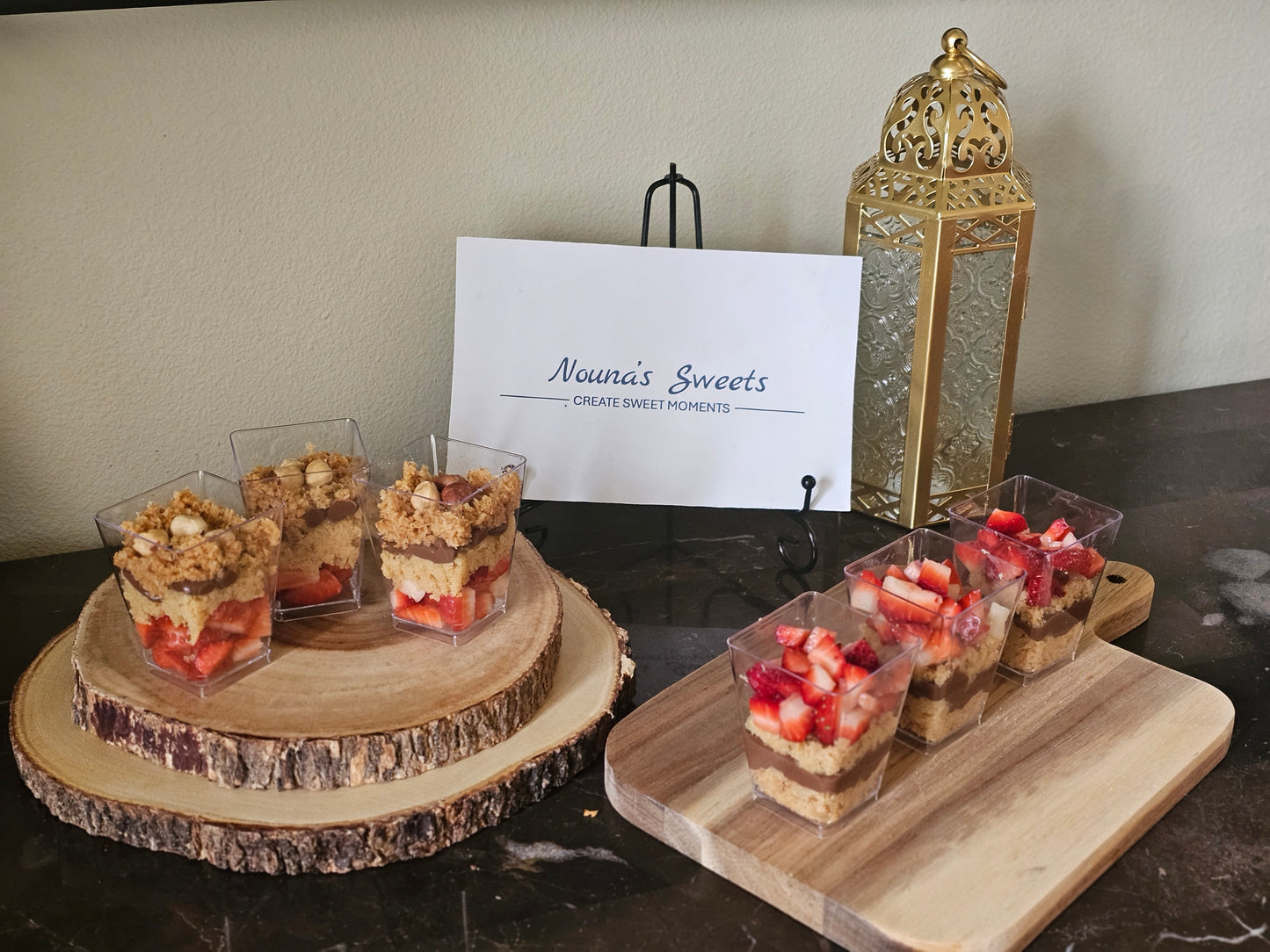 Cups of Kunafa - Mango or Nutella