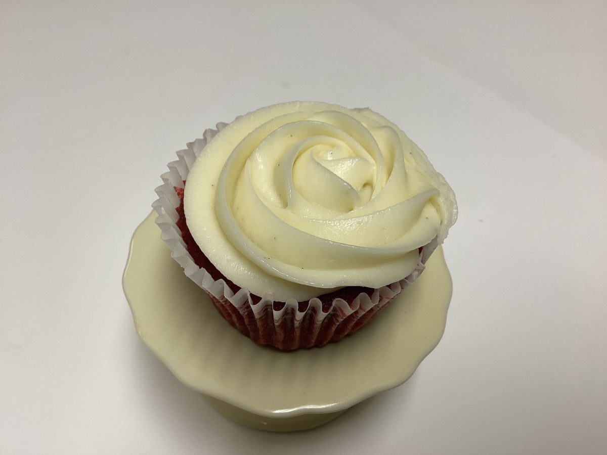 Red Velvet Mini Cupcakes — Dozen