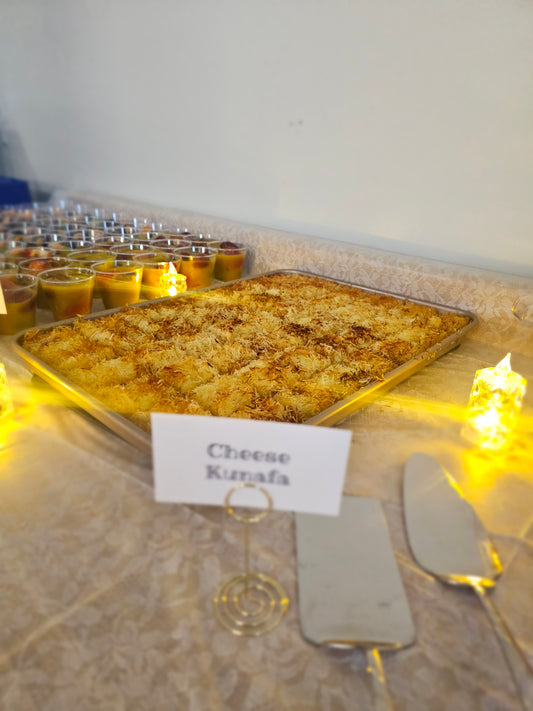 Kunafa with Cheese To Bake at Home