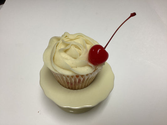 Cherry Chip Cupcake