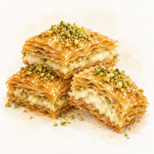 Baklava with Cream