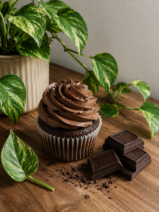 Chocolate Chocolate Mini Cupcakes — Dozen