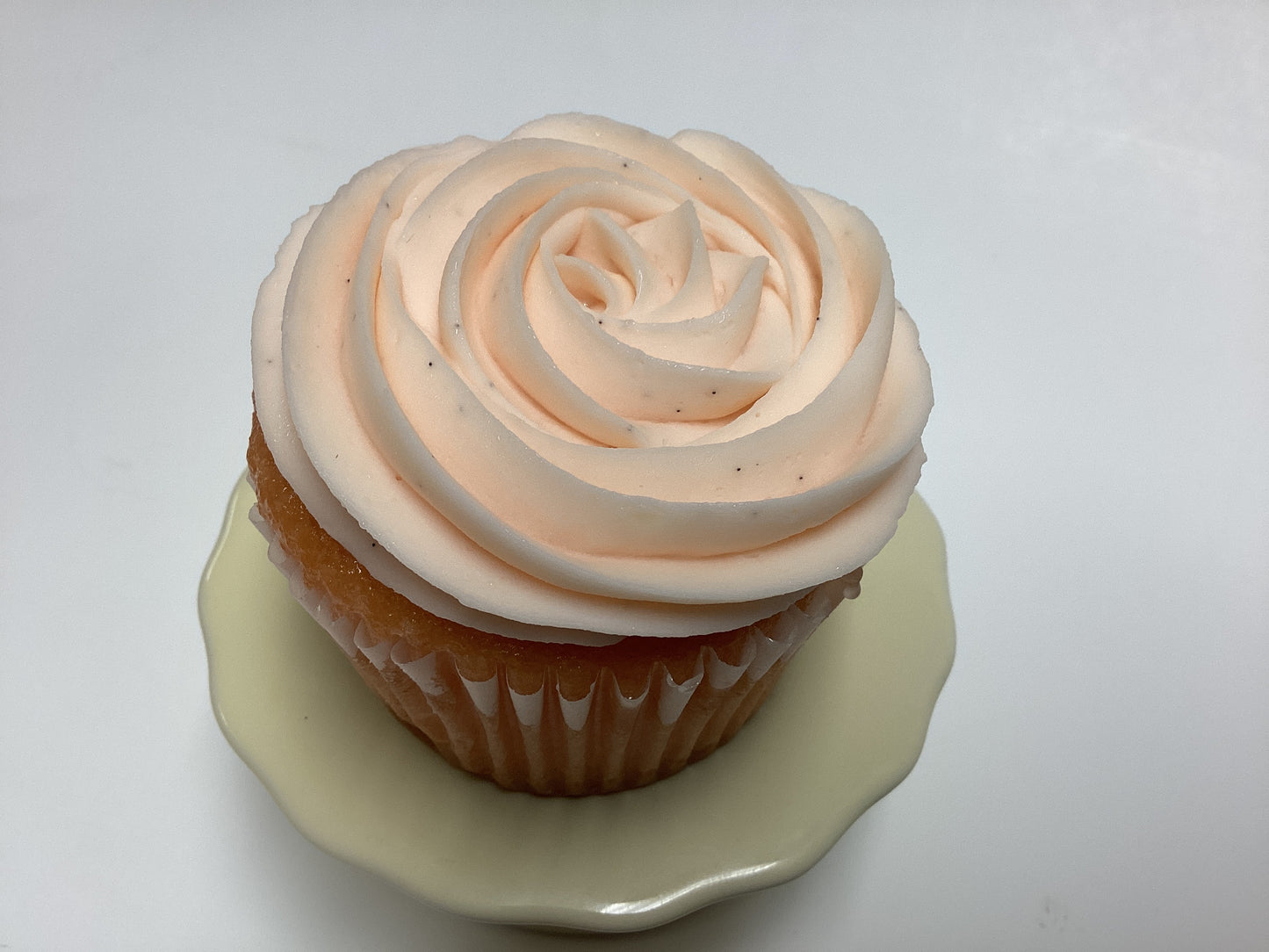 Pink Champagne Cupcake