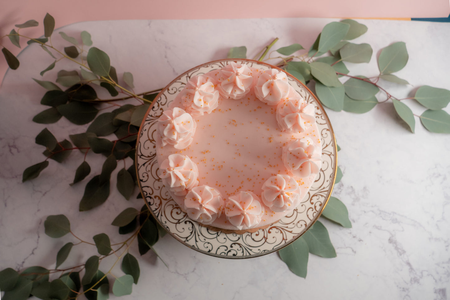 Pink Champagne Cake
